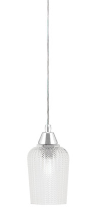 Toltec Lighting - 22-CH-4250 - One Light Mini Pendant - Any - Chrome