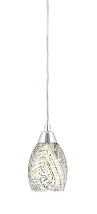 Toltec Lighting - 22-CH-5054 - One Light Mini Pendant - Any - Chrome