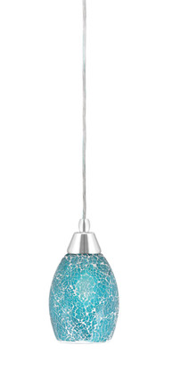 Toltec Lighting - 22-CH-5055 - One Light Mini Pendant - Any - Chrome