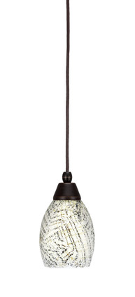 Toltec Lighting - 22-DG-5054 - One Light Mini Pendant - Any - Dark Granite
