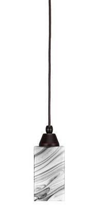 Toltec Lighting - 22-DG-549 - One Light Mini Pendant - Any - Dark Granite