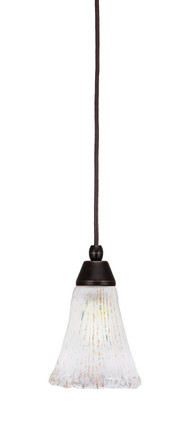 Toltec Lighting - 22-DG-721 - One Light Mini Pendant - Any - Dark Granite