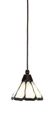Toltec Lighting - 22-DG-9125 - One Light Mini Pendant - Any - Dark Granite