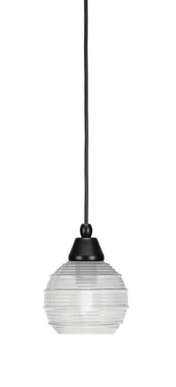 Toltec Lighting - 22-MB-5110 - One Light Mini Pendant - Any - Matte Black