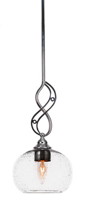 Toltec Lighting - 232-CH-202 - One Light Mini Pendant - Jazz - Chrome