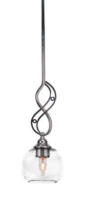 Toltec Lighting - 232-CH-4100 - One Light Mini Pendant - Jazz - Chrome