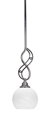 Toltec Lighting - 232-CH-4101 - One Light Mini Pendant - Jazz - Chrome