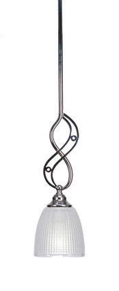 Toltec Lighting - 232-CH-500 - One Light Mini Pendant - Jazz - Chrome