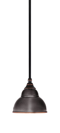 Toltec Lighting - 23-BC-427 - One Light Mini Pendant - Any - Black Copper
