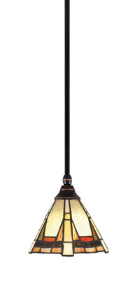 Toltec Lighting - 23-BC-9345 - One Light Mini Pendant - Any - Black Copper