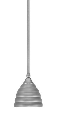 Toltec Lighting - 23-BN-425 - One Light Mini Pendant - Any - Brushed Nickel