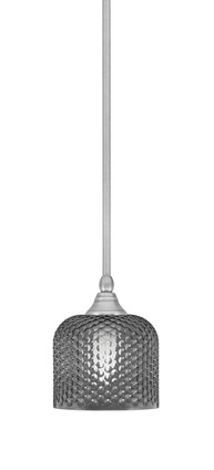 Toltec Lighting - 23-BN-4612 - One Light Mini Pendant - Stem - Brushed Nickel