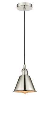 Innovations - 616-1P-PN-M8-LED - LED Mini Pendant - Edison - Polished Nickel