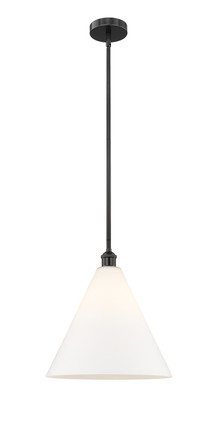 manufacturer_finish:Matte Black|manufacturer_glass:Cased Matte White Berkshire 16|light_output:220.00lm|color_temperature:2200K|cri:99