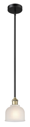 Innovations - 616-1S-BAB-G411 - One Light Mini Pendant - Edison - Black Antique Brass