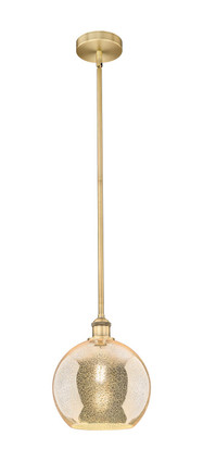 Innovations - 616-1S-BB-G128-10 - One Light Mini Pendant - Edison - Brushed Brass