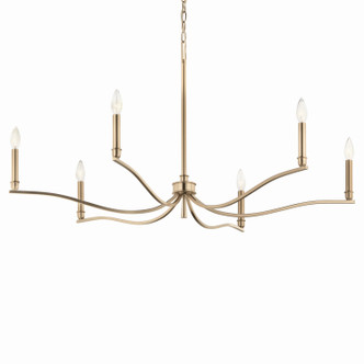 Malene Six Light Chandelier (52696CPZ)