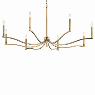Malene Eight Light Chandelier (52697CPZ)