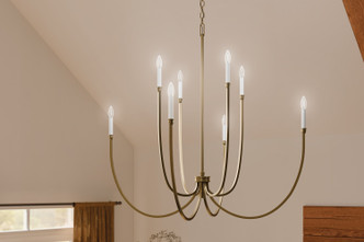 Malene Eight Light Foyer Chandelier (52699CPZ)