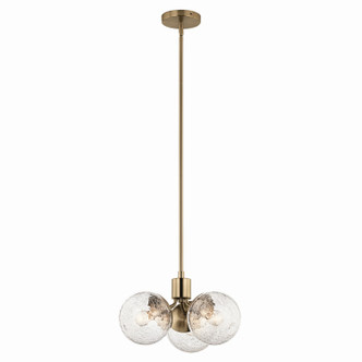 Kichler - 52700CPZ - Three Light Chandelier/Semi Flush - Silvarious - Champagne Bronze Kichler - 52700CPZ - Three Light Chandelier/Semi Flush - Silvarious - Champagne Bronze