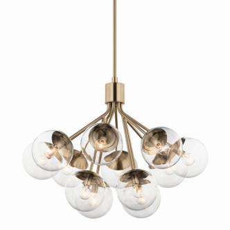 Silvarious 12 Light Chandelier Convertible (52701CPZCLR)