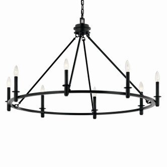 Carrick Eight Light Chandelier (52706BK)