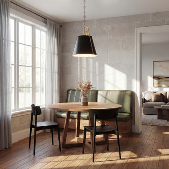 Etcher Two Light Pendant (52711BK)