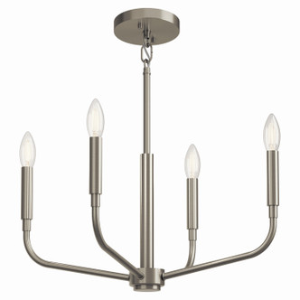 Madden Four Light Chandelier/Semi Flush Mount (52716NI)