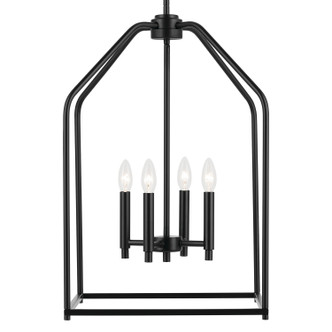 Madden Four Light Foyer Pendant (52722BK)