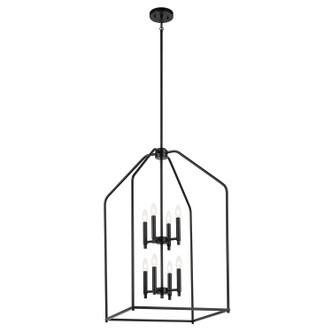 Madden Eight Light Foyer Pendant (52723BK)