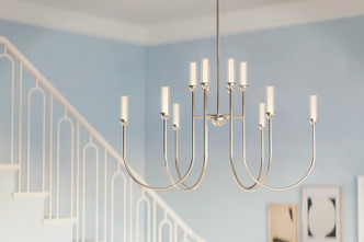 Moraine LED Chandelier (52759PNLED)