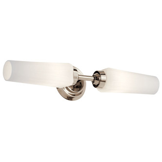 Kichler - 55074PN - Two Light Wall Sconce - Truby - Polished Nickel Kichler - 55074PN - Two Light Wall Sconce - Truby - Polished Nickel