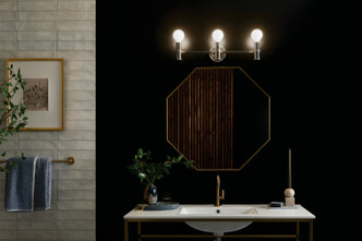 Torche Three Light Bath (55157NI)