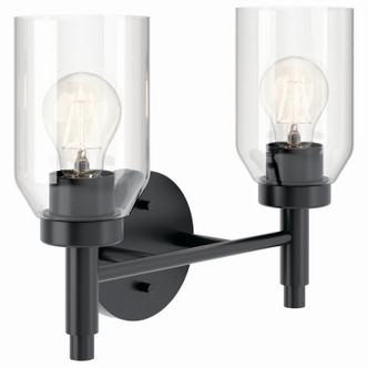 Madden Two Light Vanity (55184BK)