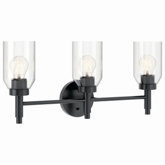 Madden Three Light Vanity (55185BK)