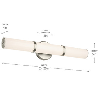 Rosh LED Linear Bath (55188NILED)