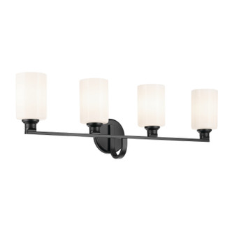 Kichler - 55227BK - Four Light Bath - Gioe - Black Kichler - 55227BK - Four Light Bath - Gioe - Black