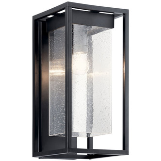 Kichler - 59062BSL - One Light Outdoor Wall Mount - Mercer - Black with Silver Highlights Kichler - 59062BSL - One Light Outdoor Wall Mount - Mercer - Black with Silver Highlights