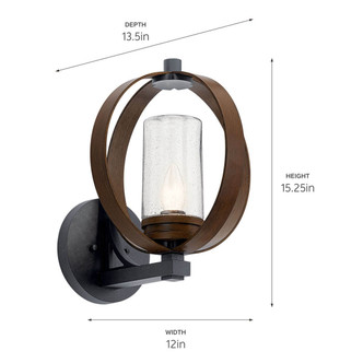 Grand Bank One Light Outdoor Wall Mount (59067AUB) Grand Bank One Light Outdoor Wall Mount (59067AUB)