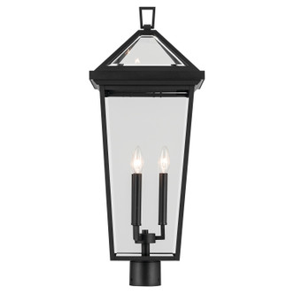 Regence Three Light Outdoor Post Mount (59129BKT)