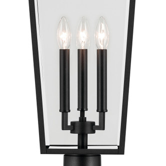 Regence Three Light Outdoor Post Mount (59129BKT)