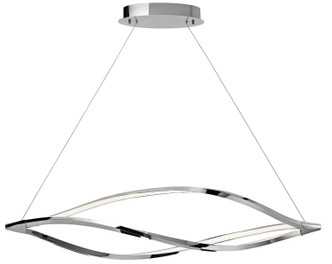 Kichler - 83385 - LED Chandelier - Meridian - Chrome