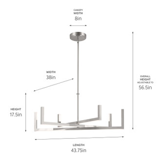Priam LED Chandelier (84328PN)