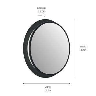 Chennai LED Mirror (86004MBK)