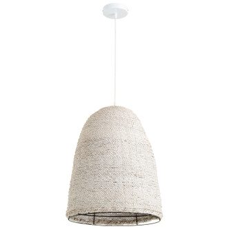 Cyan - 10510 - One Light Pendant - White Cyan - 10510 - One Light Pendant - White