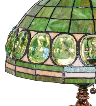Tiffany Turtleback Two Light Table Lamp (134539)