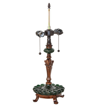 Tiffany Turtleback Two Light Table Lamp (134539)