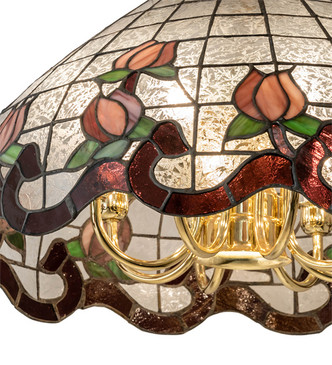Roseborder Nine Light Pendant (134790)