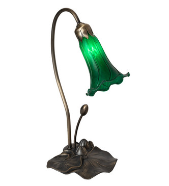 Green One Light Accent Lamp (13716)