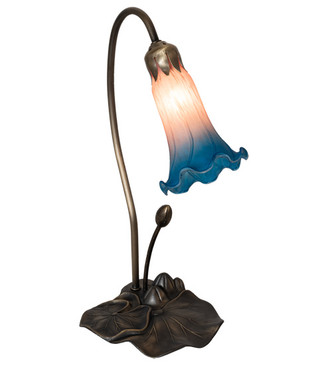 Pink/Blue One Light Accent Lamp (13801)